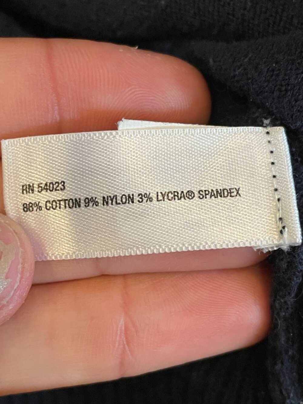 Gap Navy Turtleneck Cotton Nylon Lycra Knit Top xs - Picture 2 of 7